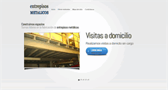 Desktop Screenshot of entrepisosdemetal.com.ar